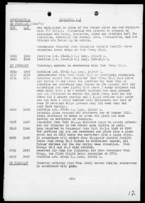 COMDESRON 46 > War Diary, 2/1-29/44