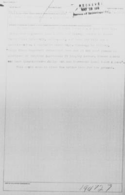 Old German Files, 1909-21 > Henry Frank Mc Carrol (#194727)