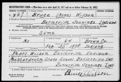 Bruce > Wilson, Bruce (1878)