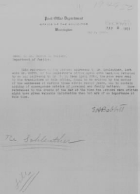 Old German Files, 1909-21 > John Adolph Schamker (#194950)