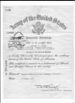 Honorable Discharge of Mildred C. Calvin