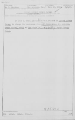 Old German Files, 1909-21 > Robert Hubert Jansen (#215214)