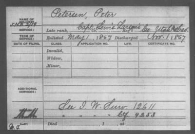 Regiment [Blank] > Company Capt. Lewis Larson's Co.