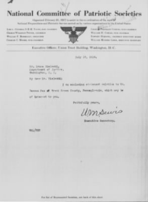 Old German Files, 1909-21 > Benson Fox (#247583)