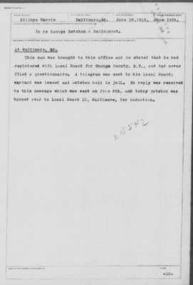 Old German Files, 1909-21 > George Esteban (#8000-218542)