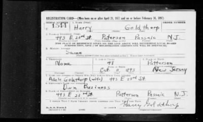 Harry > Goldthorp, Harry (1893)