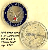 Capt Charles F Myers was a Combat Pilot in the 98th Bomb Group /MTO WWII