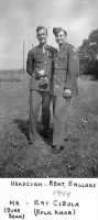 S/Sgt. Albert Wiest and T/4 Raymond Cibula