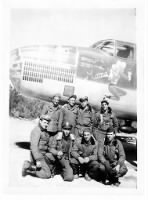 321stBG,445thBS, Lt Dan Bowling with his Combat B-25 MAMA and his CREW on Corsica.