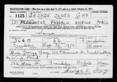 Thumbnail for George Oliver > Gay, George Oliver (1879)