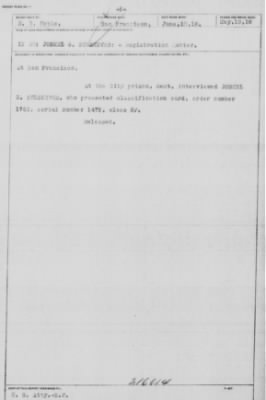 Old German Files, 1909-21 > Jonkel G. Sueskever (#216614)