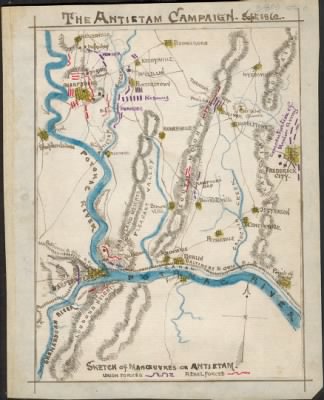 Antietam, Battle of > The Antietam Campaign - Sept. 1862.