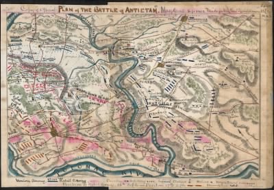 Thumbnail for Antietam, Battle of > Plan of the Battle of Antietam, Maryland. Sept 1862 / Made for Genl. Heitzelman U.S.A. by RKS.