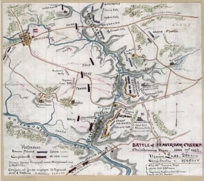 Beaver Dam Creek, Battle of > Battle of Beaverdam Creek Va., Chickahominy River, June 27th 1862.