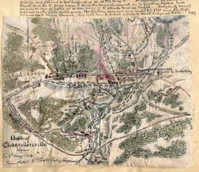 Chancellorsville, Battle of > Battle of Chancellorsville Virginia : 2nd & 3rd May 1863.