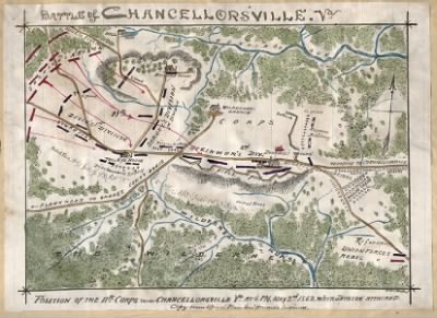 Chancellorsville, Battle of > Battle of Chancellorsville, Va. :.