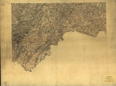 Nelson County > [Map of Nelson Co. and part of the counties of Albemarle, Amherst, Augusta, Fluvanna and Louisa, Va.].