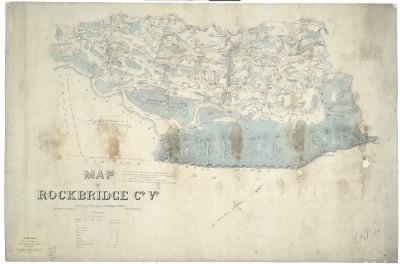 Rockbridge County > Map of Rockbridge Co. Va. Surveyed by Walter Izard 1st Lieut. Engineers P.A.C.S. ; Jno. M. Coyle Principal Assis't Engr. ; W. Hutchinson draughtsman.