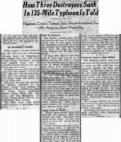 Sinking Article_Houston Chronicle_14 January 1945