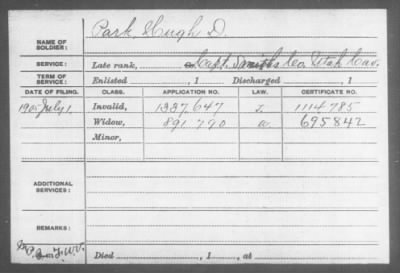 Regiment [Blank] > Company Capt. Smiths
