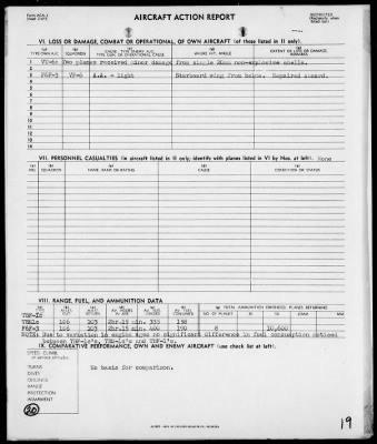 Thumbnail for COMCARAIRGR 6 > ACA Reports, 1/29/44 to 2/1/44, Marshall Islands