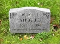 Thumbnail for Headstone Rudolph Frank Stiegele