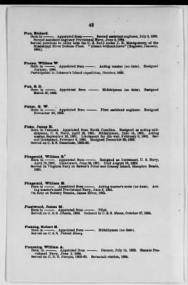 Thumbnail for NA - Complements, rolls, lists of persons serving in or with vessels or stations > Lists and registers