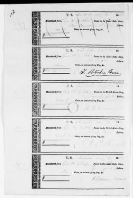 Thumbnail for NA - Complements, rolls, lists of persons serving in or with vessels or stations > C.S.S. Alabama-C.S.S. Neuse