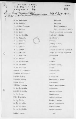 NA - Complements, rolls, lists of persons serving in or with vessels or stations > C.S.S. Alabama-C.S.S. Neuse