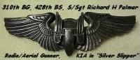 310th BG, 428th BS, B-25 Radio/Aerial Gunner, S/Sgt Richard H Palmer