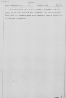 Old German Files, 1909-21 > Karl Sclichtinger (#240337)