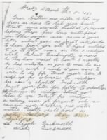 Civil War Era Letter