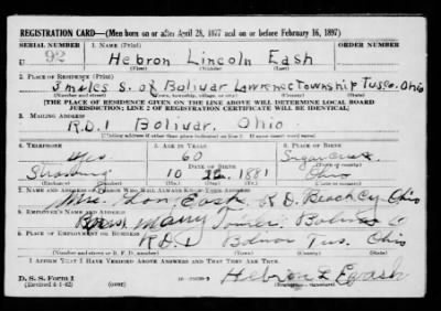 Thumbnail for Hebron Lincoln > Eash, Hebron Lincoln (1881)