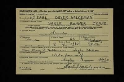 Earl Dever > Haldeman, Earl Dever (1880)