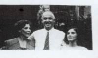 Kathryn Osgood Holmes and her parents, Mary Herbert and William Heberling Holmes