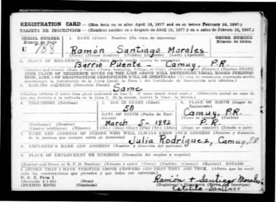 Ramon > Santiago Morales, Ramon (1892)