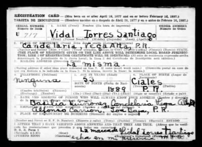 Vidal > Torres Santiago, Vidal (1889)