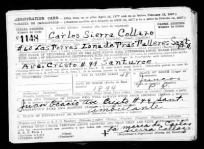 Carlos > Sierra Collaro, Carlos (1894)