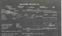 Another view of Enlisted Record, showing Financial stamp more clearly