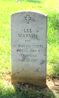 Lee Marvin's Headstone