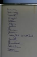 List of Memorials/Flowers from Gus Haffner's registry
