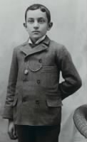 Close up of Gustav Jacob Haffner as boy abt, say 12 yrs of age
