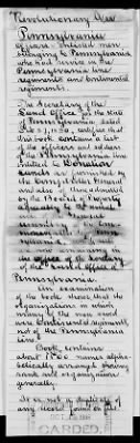 Miscellaneous Volumes > 173 - List of Pennsylvania Officers and Men Entitled to Donation Lands. Feb 27, 1830