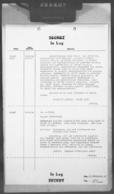 2 - Miscellaneous File > 408 - Cables - In Log, ETOUSA (Gen Lee), Feb 11-20, 1945