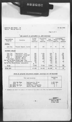 Thumbnail for 2 - Miscellaneous File > 425 - Statistical Summary, SOS, ETO and Progress Report, SGS, ETO, February 1944