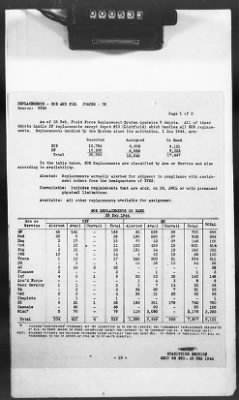 2 - Miscellaneous File > 425 - Statistical Summary, SOS, ETO and Progress Report, SGS, ETO, February 1944