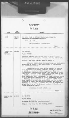 Thumbnail for 2 - Miscellaneous File > 411 - Cables - In Log, ETOUSA (Gen Lee), Mar 12-24, 1945