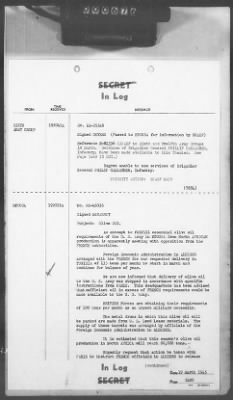 Thumbnail for 2 - Miscellaneous File > 411 - Cables - In Log, ETOUSA (Gen Lee), Mar 12-24, 1945