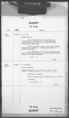 2 - Miscellaneous File > 411 - Cables - In Log, ETOUSA (Gen Lee), Mar 12-24, 1945