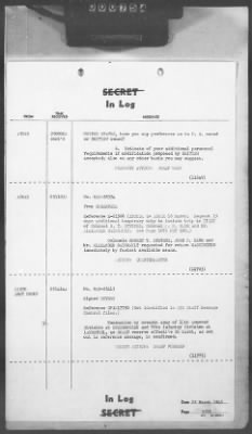 Thumbnail for 2 - Miscellaneous File > 412 - Cables - In Log, ETOUSA (Gen Lee), Mar 25-31, 1945